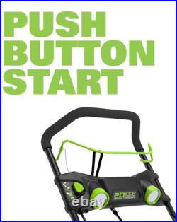 GreenWorks Pro 80V 22'' Snow Thrower with 4AH Battery and 4A Charger Green GreenWorks Pro 80V 22'' Snow Thrower with 4AH Battery and 4A Charger Green