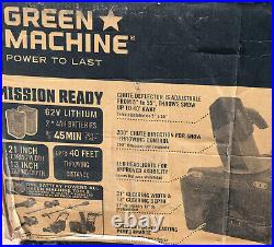 Green Machine 21 in. Single Stage Electric Snow Blower 62V