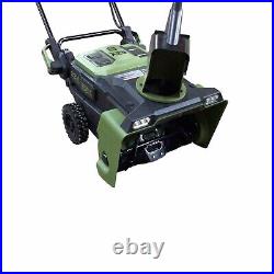 Green Machine 21 in. Single Stage Electric Snow Blower No Battery No Charger