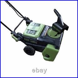 Green Machine 21 in. Single Stage Electric Snow Blower No Battery No Charger