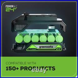 Greenworks 12 Brushless Snow Shovel with Light Kit 24V Lithium Ion, Adjustable