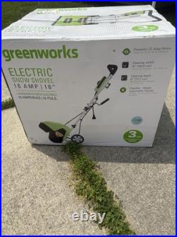 Greenworks 16 10 Amp Corded Electric Snow Thrower