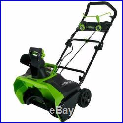Greenworks 20-Inch 40V Cordless Brushless Snow Thrower, Battery Not Included 260