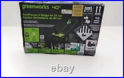 Greenworks 40V 20'' Snow Thrower 5Ah Battery