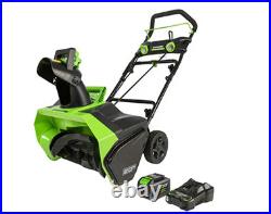 Greenworks 48V 20 Cordless Snow Thrower Kit