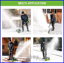 Greenworks 80V (75+ Compatible Tools) 12 Brushless Cordless Snow Shovel, 2.0Ah Greenworks 80V (75+ Compatible Tools) 12 Brushless Cordless Snow Shovel, 2.0Ah