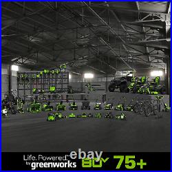 Greenworks 80V (75+ Compatible Tools) 12 Brushless Cordless Snow Shovel, 2.0Ah Greenworks 80V (75+ Compatible Tools) 12 Brushless Cordless Snow Shovel, 2.0Ah