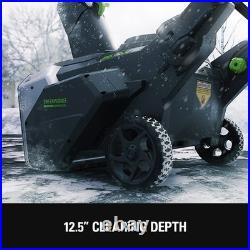 Greenworks 82V 22 Cordless Snow Blower Brushless Dual Battery Port (Tool Only)