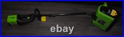 Greenworks SS60L410 60V Snow Shovel with Battery & Charger
