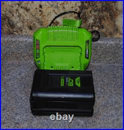 Greenworks SS60L410 60V Snow Shovel with Battery & Charger