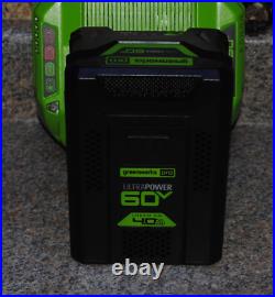 Greenworks SS60L410 60V Snow Shovel with Battery & Charger