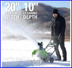 Greenworks Snow Thrower