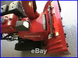 HONDA 32 HSS1332AATD SNOWBLOWER, track drive, low usage, electric start