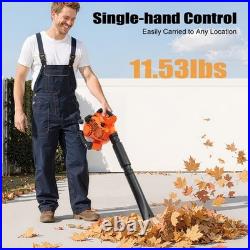 Handheld Leaf Blower Gas Powered 2-Stroke Commercial Heavy Duty Grass Yard Clean