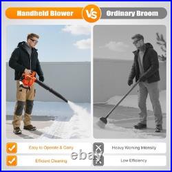 Handheld Leaf Blower Gas Powered 2-Stroke Commercial Heavy Duty Grass Yard Clean