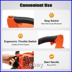 Handheld Leaf Blower Gas Powered 2-Stroke Commercial Heavy Duty Grass Yard Clean