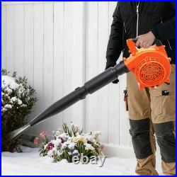 Handheld Leaf Blower Gas Powered 2-Stroke Commercial Heavy Duty Grass Yard Clean