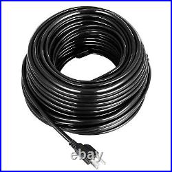 Heat Roof Gutter 138 Ft Snow De-icing Ice Melter Cable Tape Kit & Thermostat