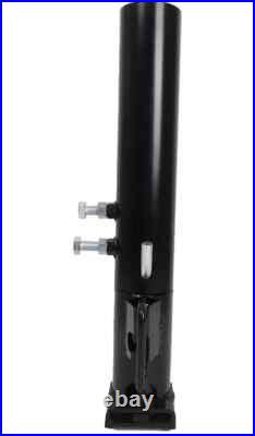 Heavy Duty Gooseneck Trailer Coupler 30000LBS Round Tube Hitch