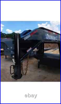 Heavy Duty Gooseneck Trailer Coupler 30000LBS Round Tube Hitch