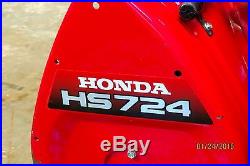 Honda HS724 Track Drive Snow Blower