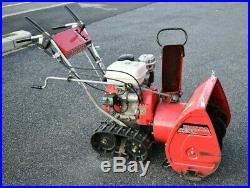 Honda HS80 24 8HP Electric Start Track Snowblower Local Pickup Only