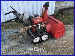 Honda HS928TAS Snowblower with tracks and electric start