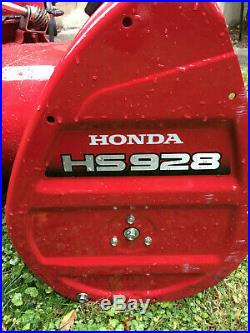 Honda HS928 Commercial Snowblower