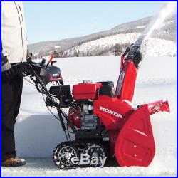 Honda HSS1332AATD 389cc 32-Inch Two-Stage Track Drive Electric Drive Snow Blower