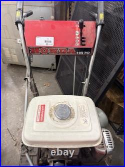 Honda HS 70 Snowblower 24 track driven