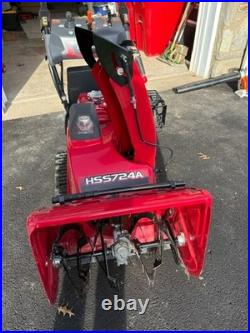 Honda Snow Blower Model HSS724A