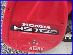 Honda Snowblower 1132 Hydro Drive Track Model