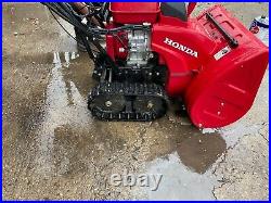 Honda Snowblower HS928AT 2 stage tracked joystick chute canopy