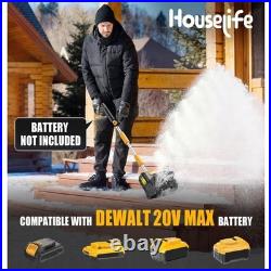 Houselife Cordless Snow Shovel 11in Electric Snow Blower DeWalt 20V Compatible Houselife Cordless Snow Shovel 11in Electric Snow Blower DeWalt 20V Compatible