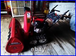 Huge Honda HS1132 Hydrostatic Gas/Electric Start Snowblower