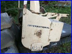 International 42 Inch tractor mounted Snowblower