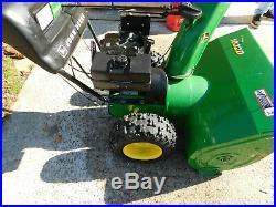 JOHN DEERE 1032 Snowblower 6 Speeds FWD 2 Speeds Reverse Used Once