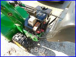 JOHN DEERE 1032 Snowblower 6 Speeds FWD 2 Speeds Reverse Used Once