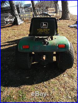 John Deere 212 Lawn and Garden Tractor with Snowblower Attachment