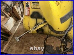 John Deere 38 Snow Thrower M00246X Attachment for 100 Series / STX Tractors OEM John Deere 38 Snow Thrower M00246X Attachment for 100 Series / STX Tractors OEM