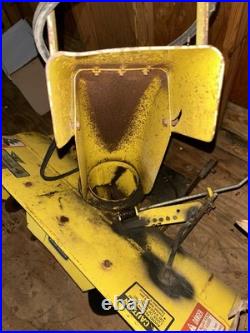 John Deere 38 Snow Thrower M00246X Attachment for 100 Series / STX Tractors OEM John Deere 38 Snow Thrower M00246X Attachment for 100 Series / STX Tractors OEM