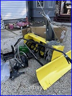 John Deere 44 in snowblower And Weather Enclosure