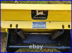 John Deere 46 Snowblower 54 Blade Power Angle Quick Hitch 425 445 455 X-Series