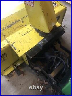 John Deere 47 2 stage snow blower, thrower