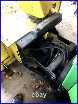 John Deere 47 2 stage snow blower, thrower