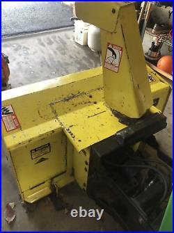 John Deere 47 2 stage snow blower, thrower