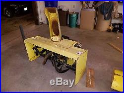 John Deere 47 2 stage snowblower John Deere 47 2 stage snowblower