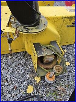 John Deere 47 Two stage Snowblower 425 445 455 some X SERIES