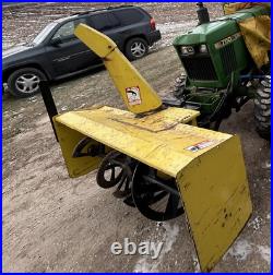 John Deere 59 Snow Blower From A 750 Tractor
