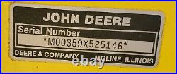John Deere 59 Snowblower 359